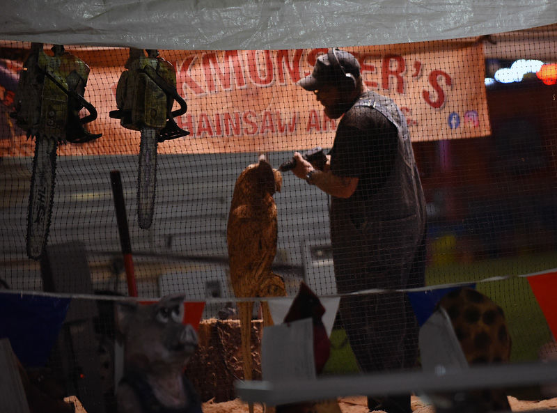 Tuesday night at the National Peanut Festival